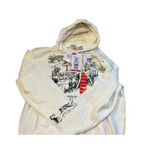 Winnie-The-Pooh White Hooded Sweatshirt With Illustrations Christopher Robin